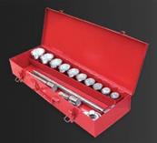 Coffret douille 3/4" de 22 à 50 mm