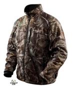 Blouson chauffant camouflage