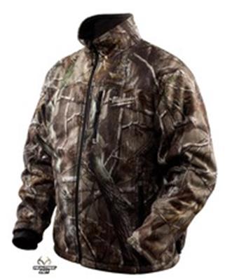 Blouson chauffant camouflage