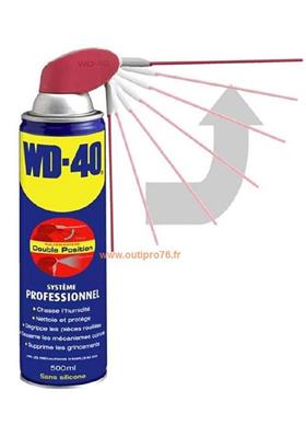 Bombe WD40 nouvelle technologie