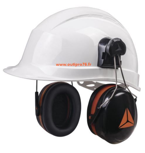 Coquilles anti-bruit pour casque de chantier - SNR 30 dB