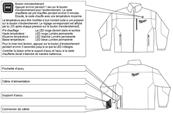 Blouson chauffant rouge